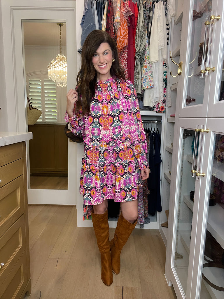 Nicole Knee High Boots in Caramel