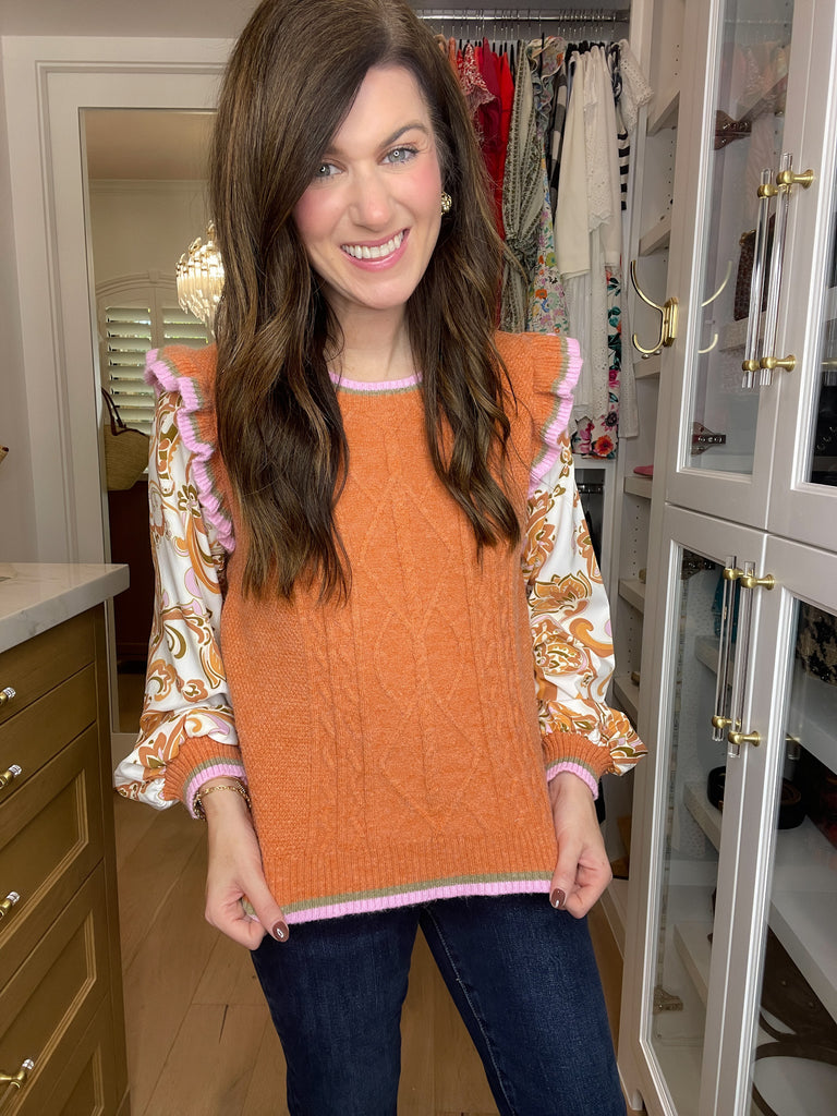 SALE! Autumn Encounter Sweater *Final Sale*