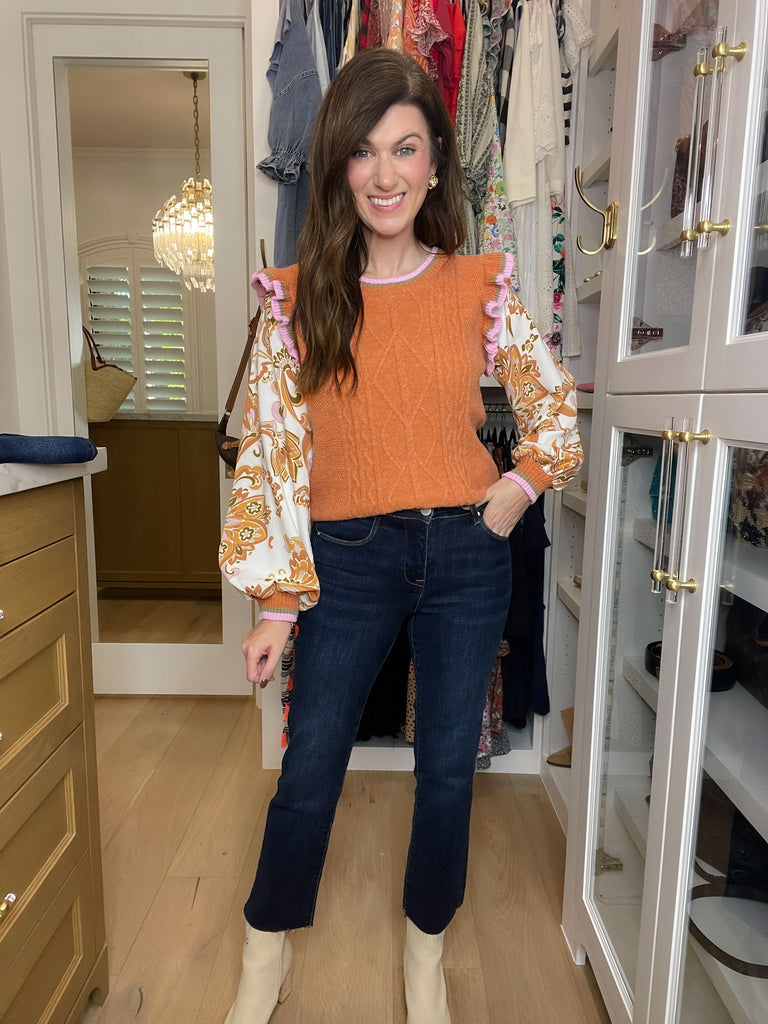 Risen Salem Mid Rise Straight Leg Jeans