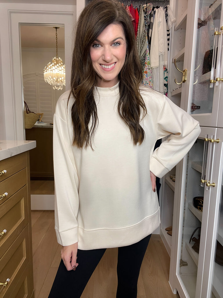 Easy Does It Mock Neck Tunic