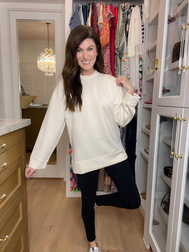 Easy Does It Mock Neck Tunic