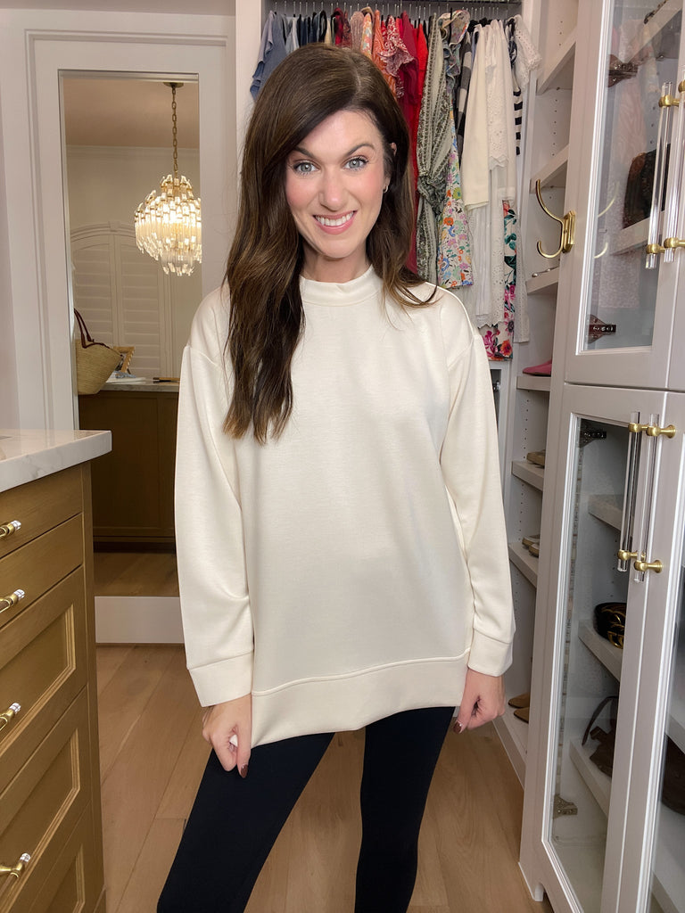 Easy Does It Mock Neck Tunic