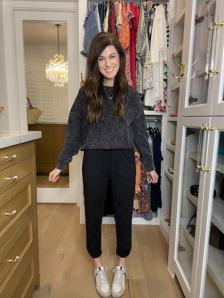 Mono B Starting Block Joggers in Black