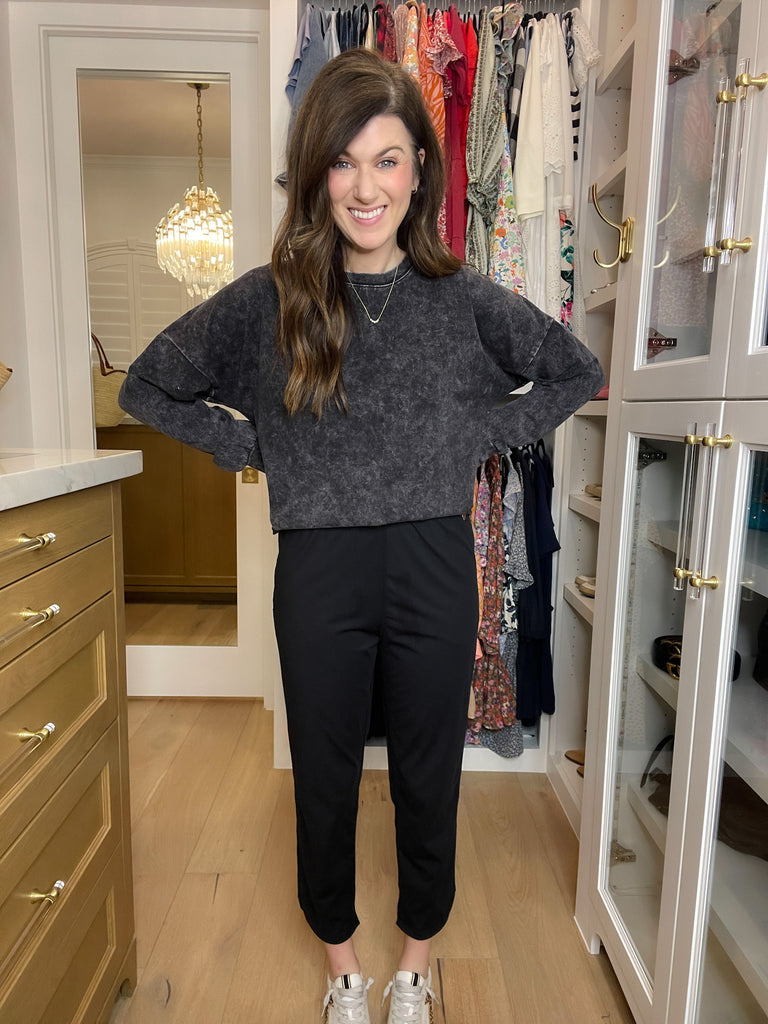 Mono B Starting Block Joggers in Black