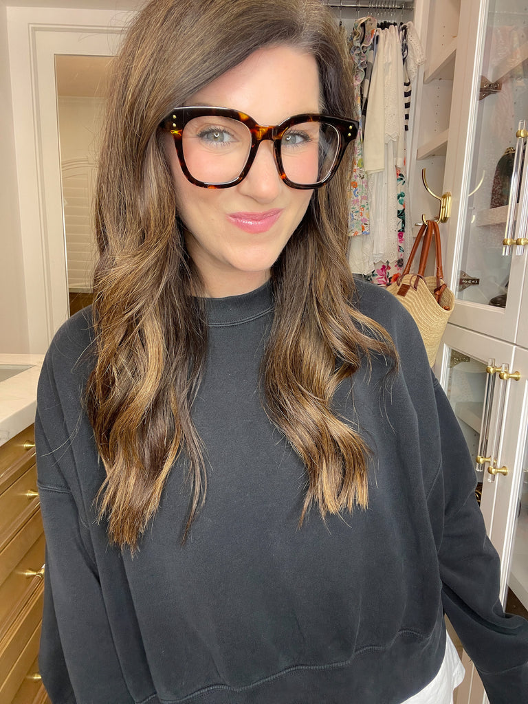 Book Smart Blue Light Glasses in Tortoise *Final Sale*