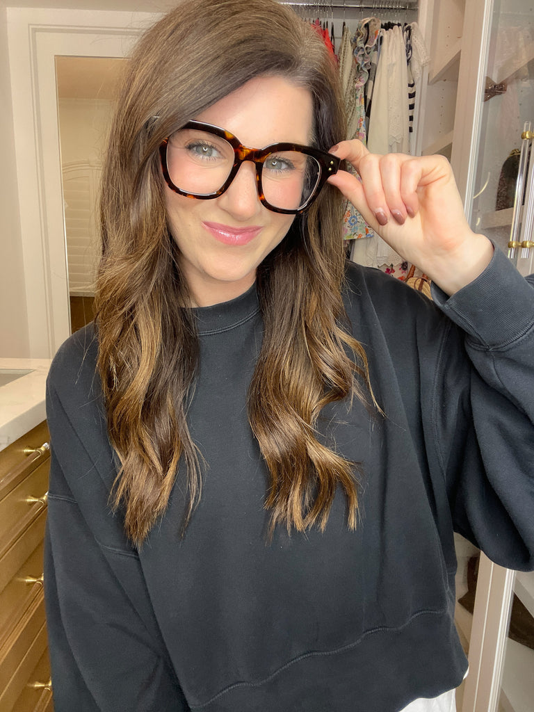 Book Smart Blue Light Glasses in Tortoise *Final Sale*