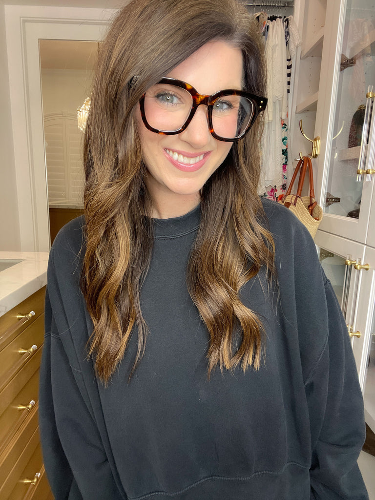 Book Smart Blue Light Glasses in Tortoise *Final Sale*