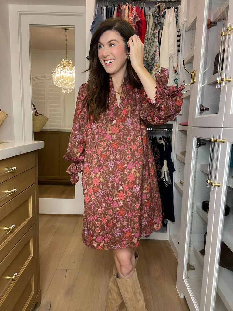 Perfectly Poised Floral Dress