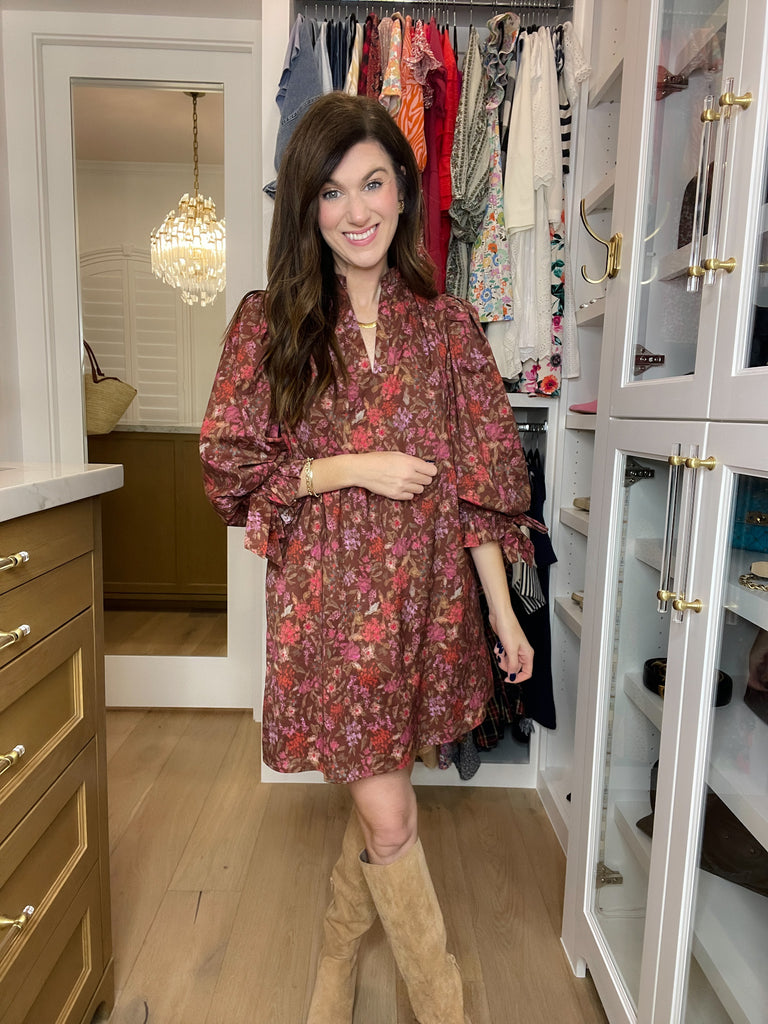 Perfectly Poised Floral Dress