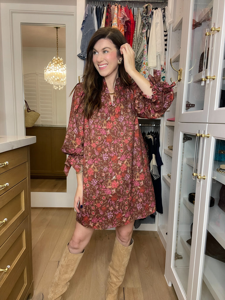 Perfectly Poised Floral Dress