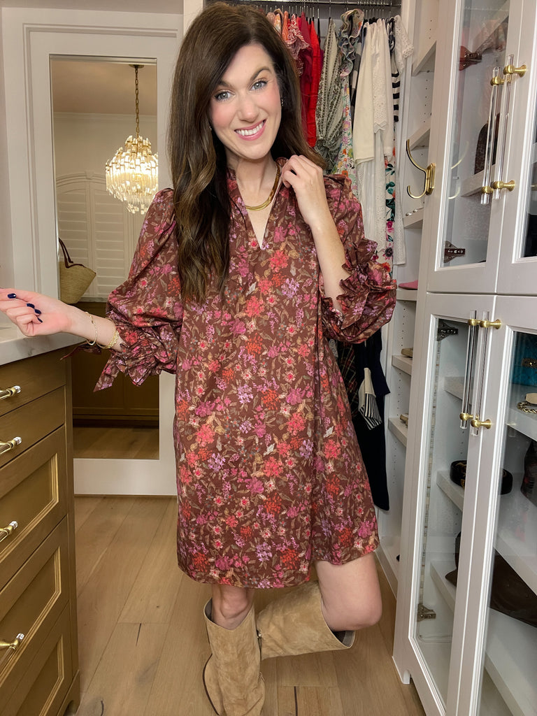 Perfectly Poised Floral Dress