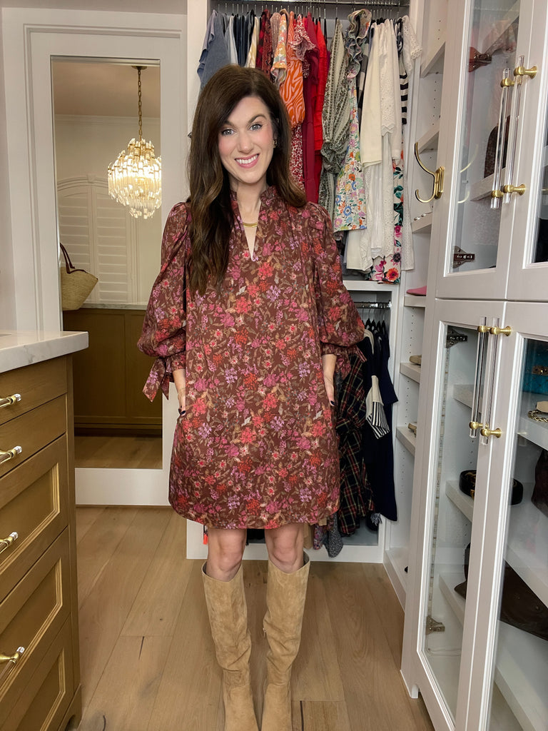 Perfectly Poised Floral Dress