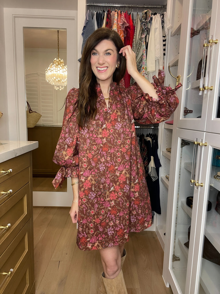 Perfectly Poised Floral Dress
