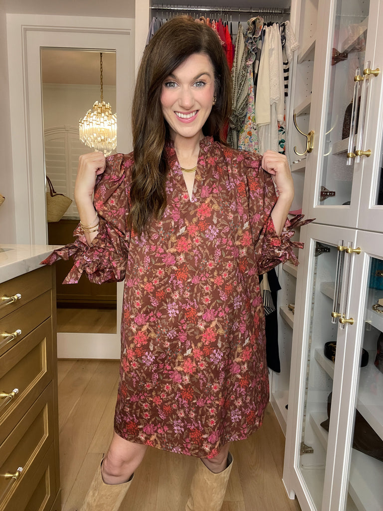 Perfectly Poised Floral Dress