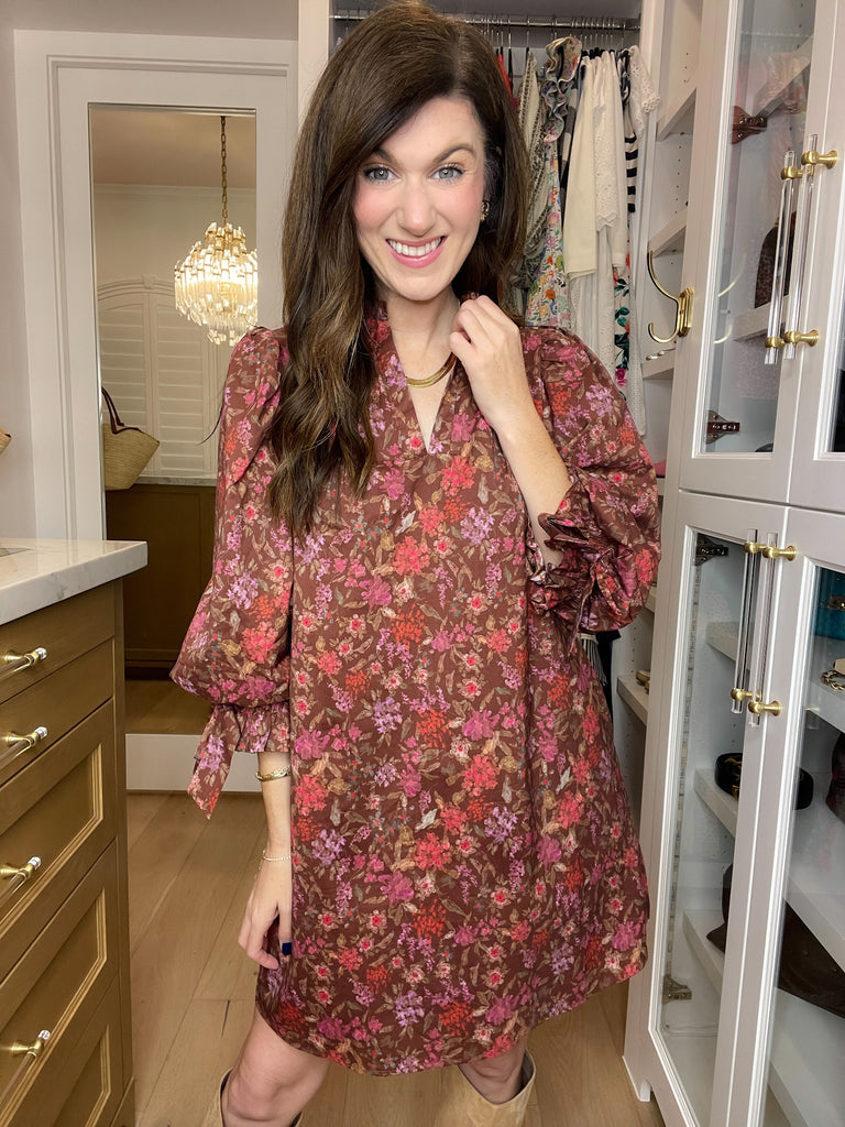 Perfectly Poised Floral Dress