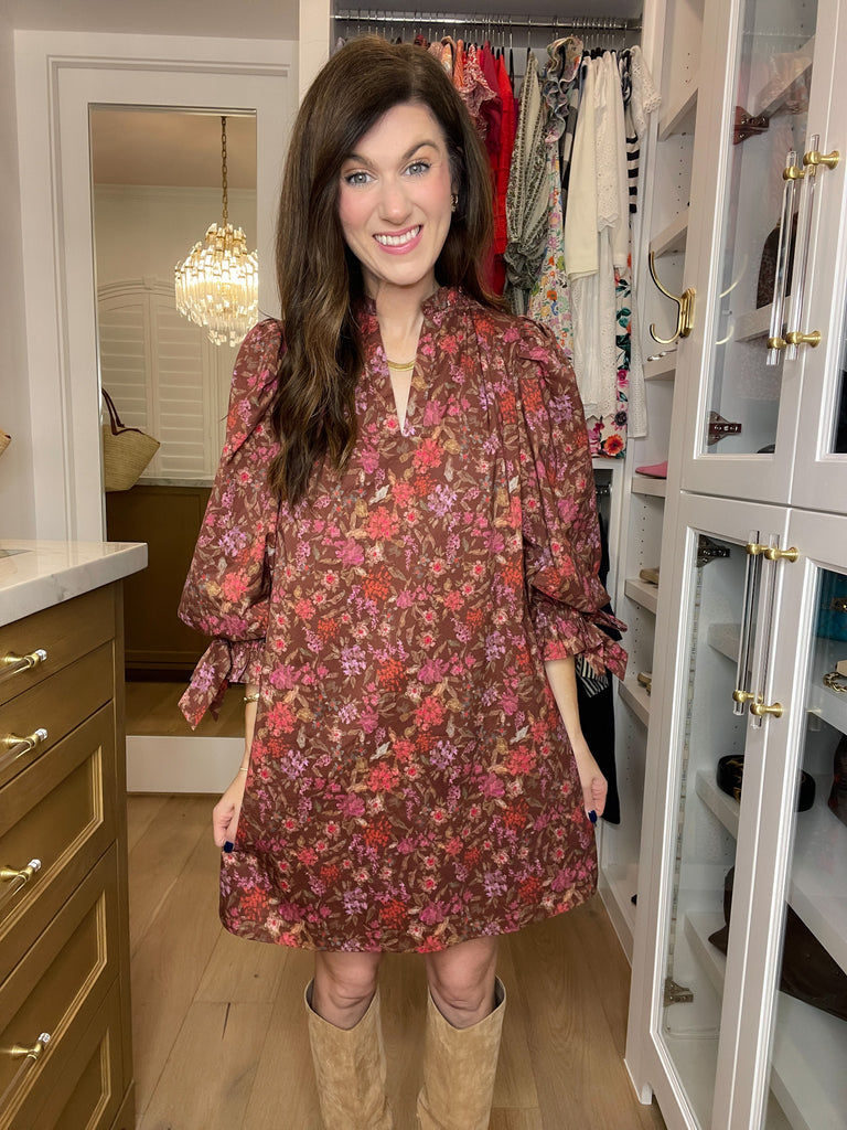 Perfectly Poised Floral Dress
