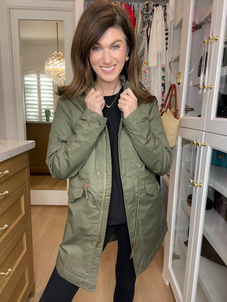 *BELLES & DOORBUSTER* Get Outside Jacket in Olive *Final Sale*