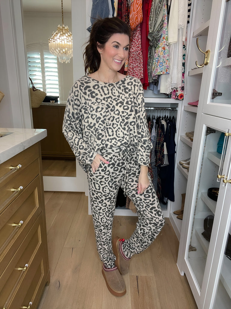 Brushed Bliss Leopard Set