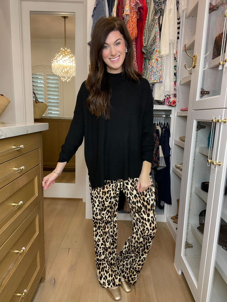 Always in Style Sweater in Black