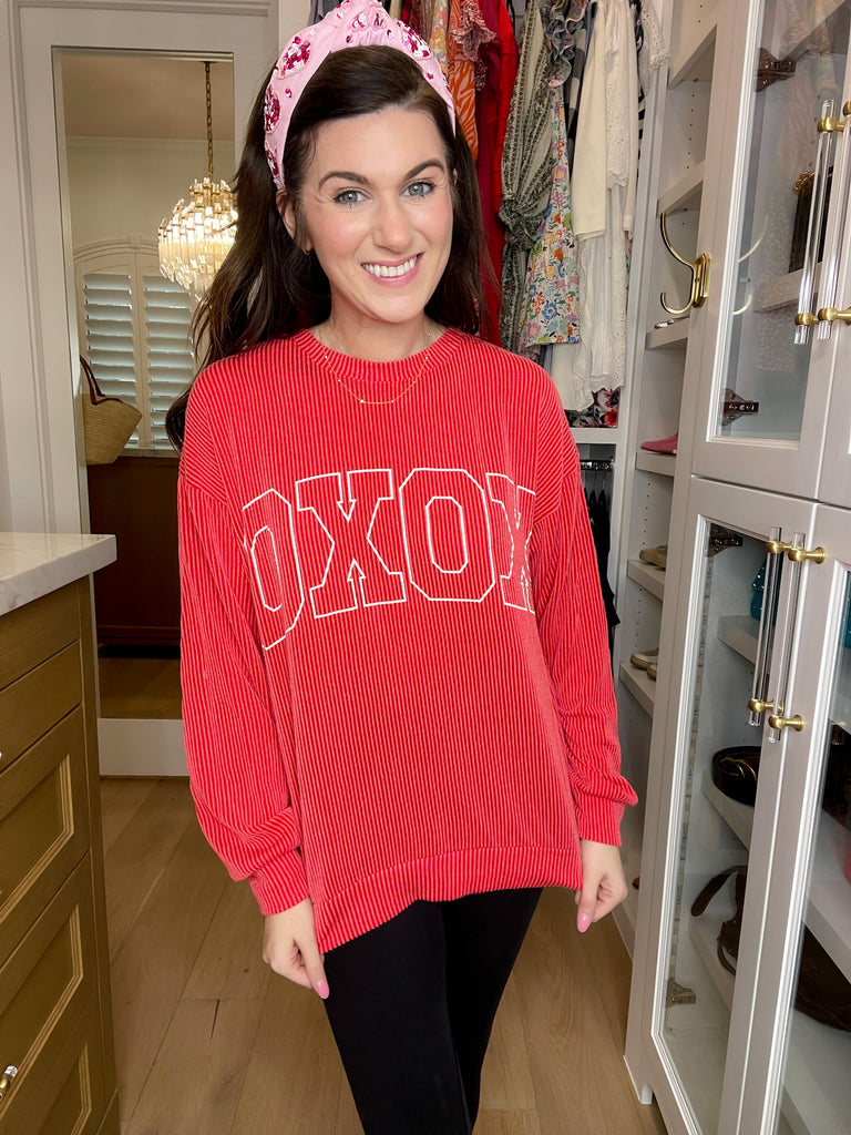XOXO Corded Pullover