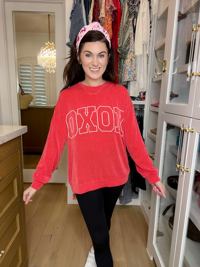 XOXO Corded Pullover