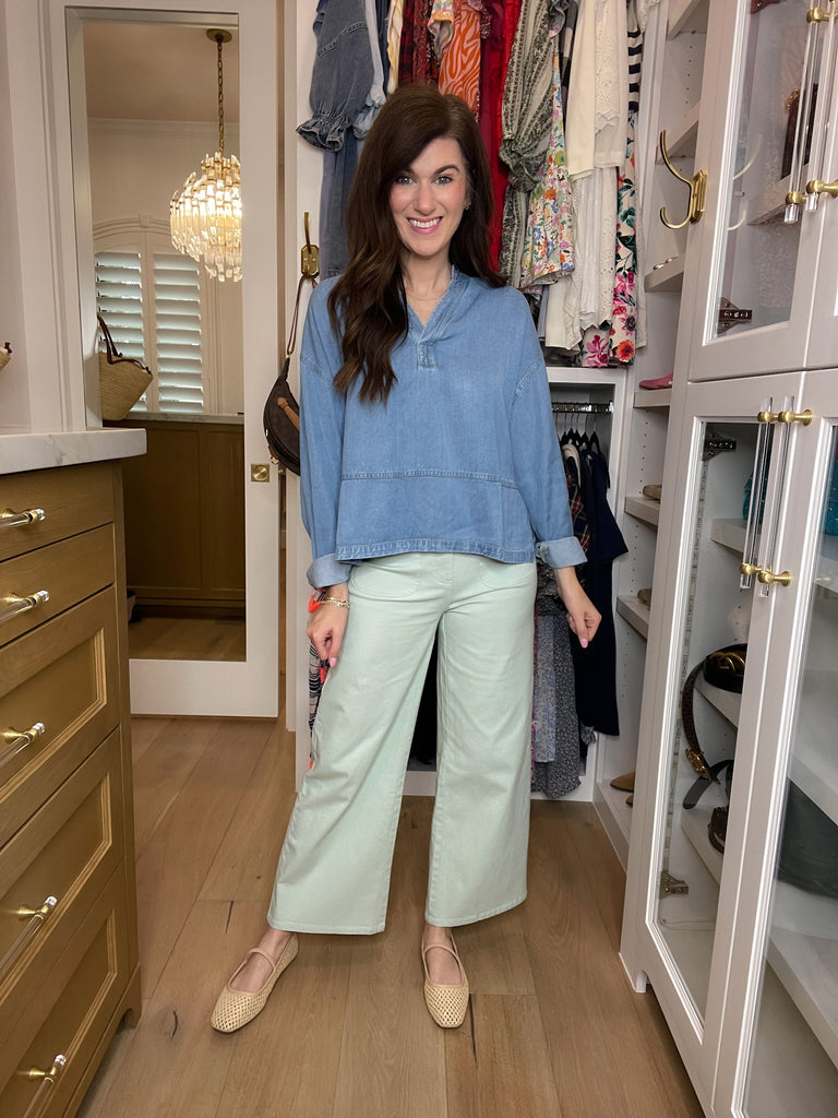 Breeda Rattan Ballet Flats