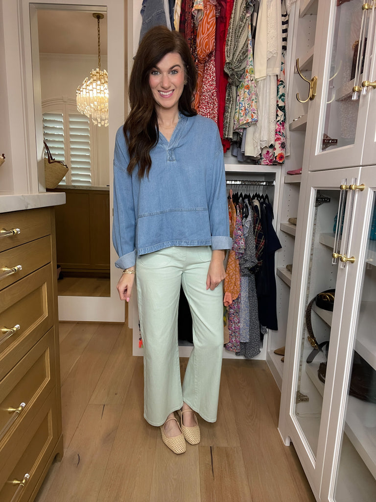 Breeda Rattan Ballet Flats