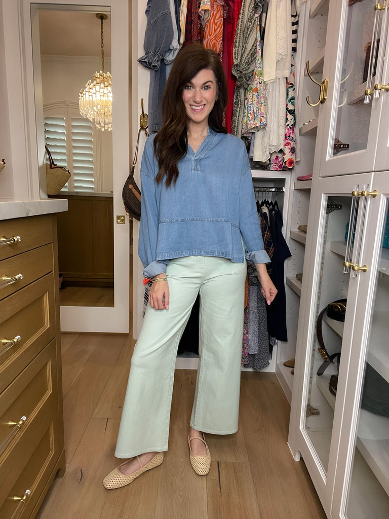 Breeda Rattan Ballet Flats