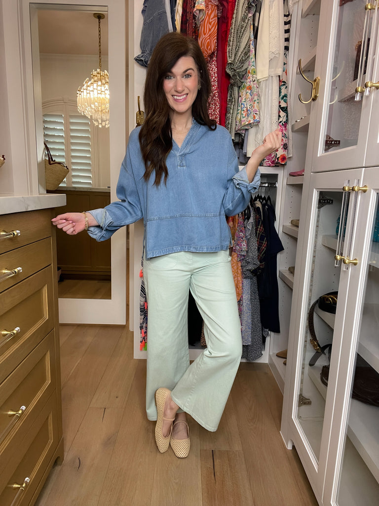 Breeda Rattan Ballet Flats