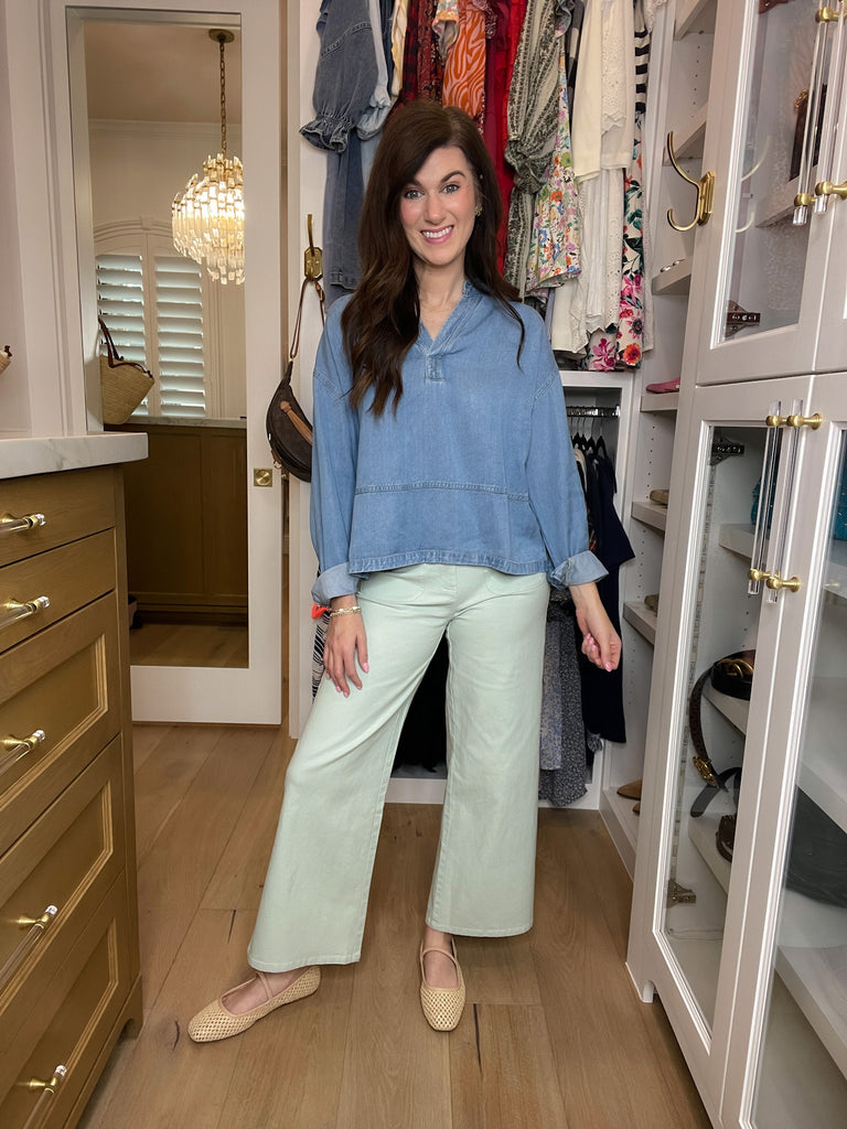 Breeda Rattan Ballet Flats