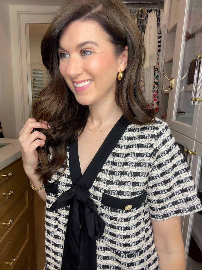 Gold Dipped Wide Rounded Hoop Earrings *Final Sale*