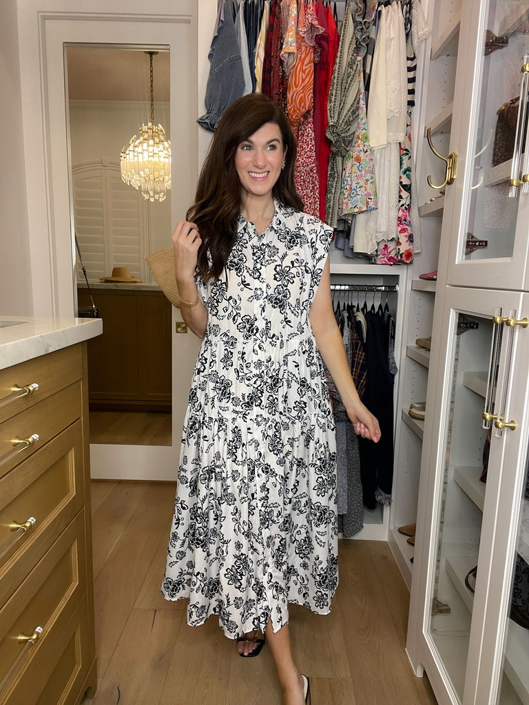 Botanical Muse Midi Dress