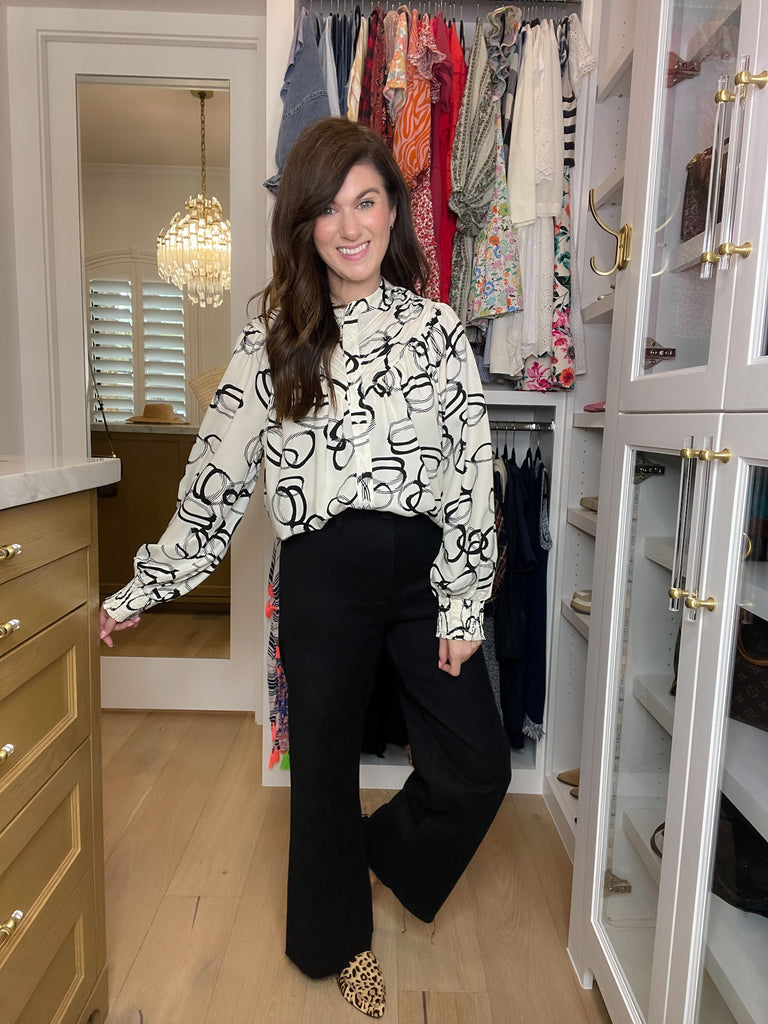 Common Ground Wide Leg Jeans in Black