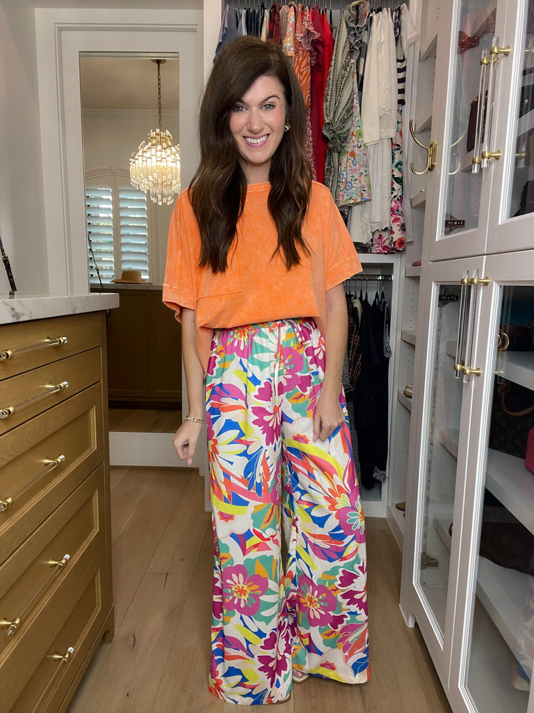 Fiesta Floral Pants
