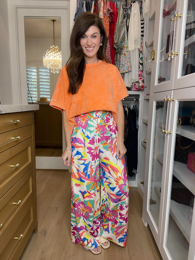 Fiesta Floral Pants