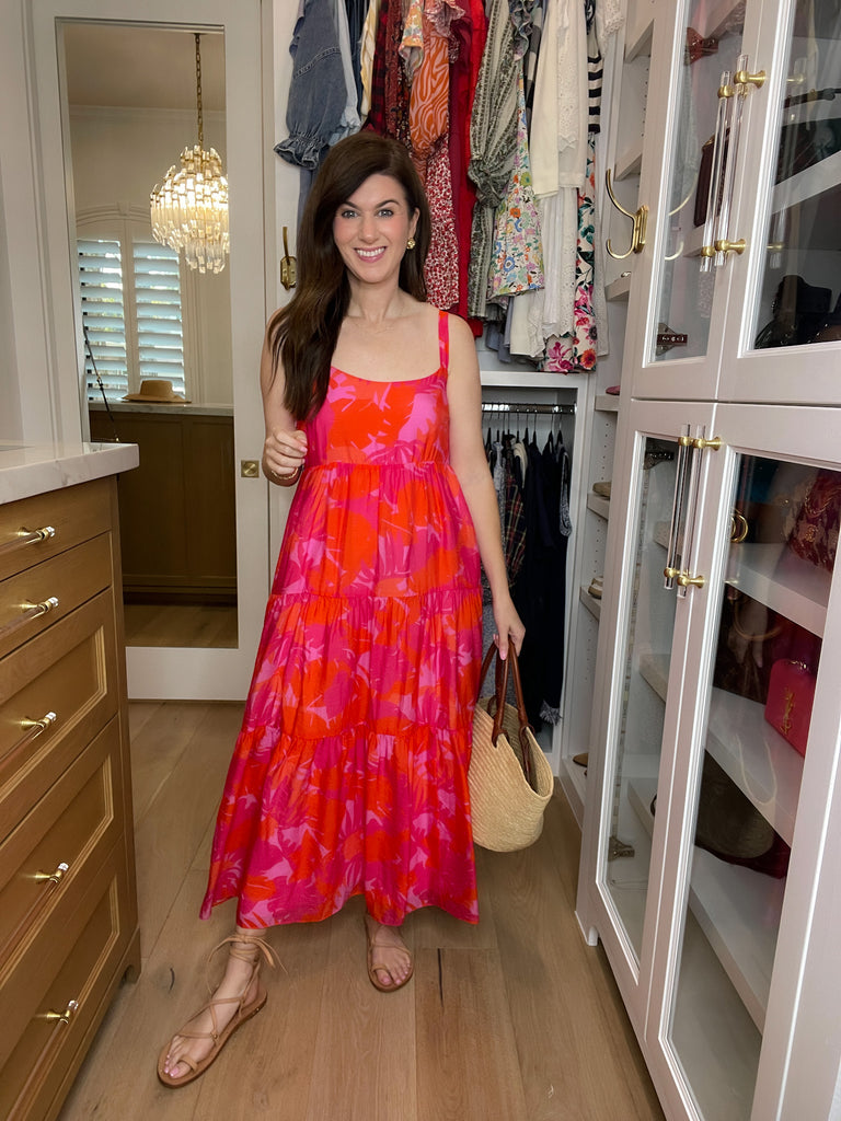 Tropical Glow Maxi Dress