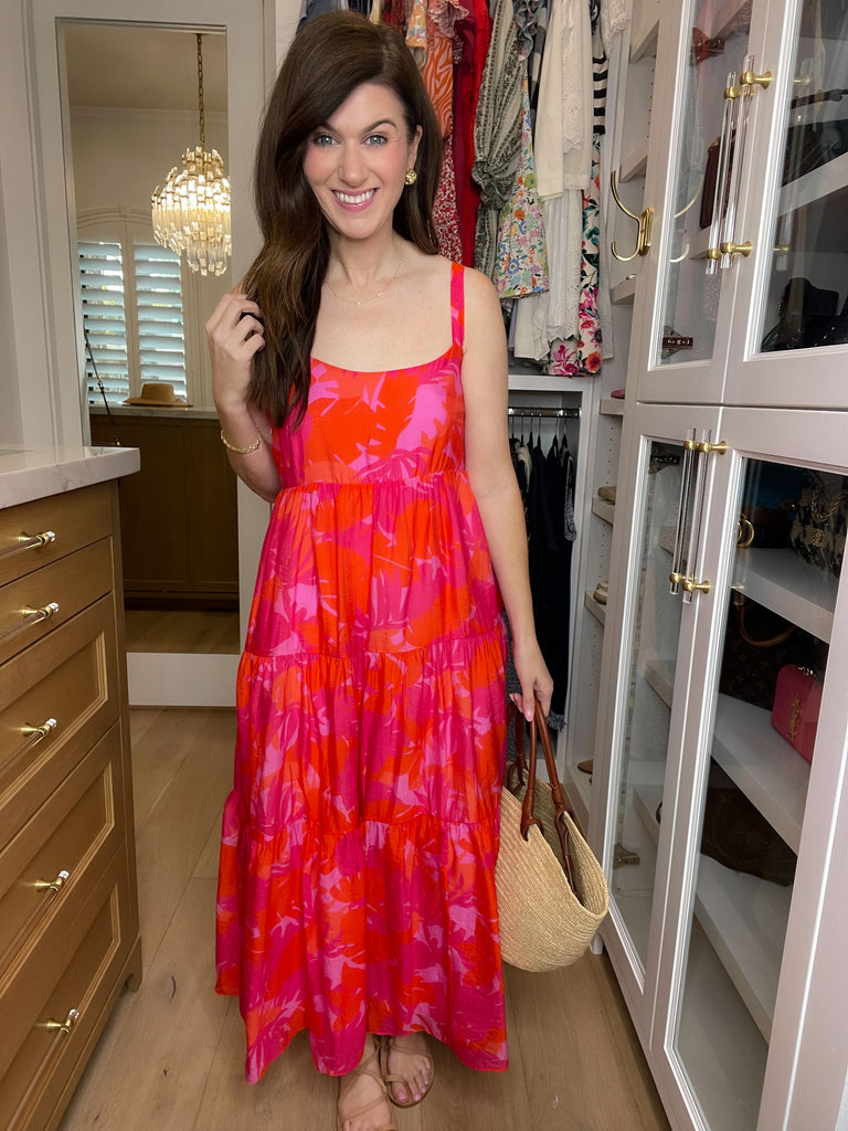 Tropical Glow Maxi Dress