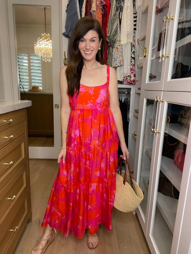 Tropical Glow Maxi Dress