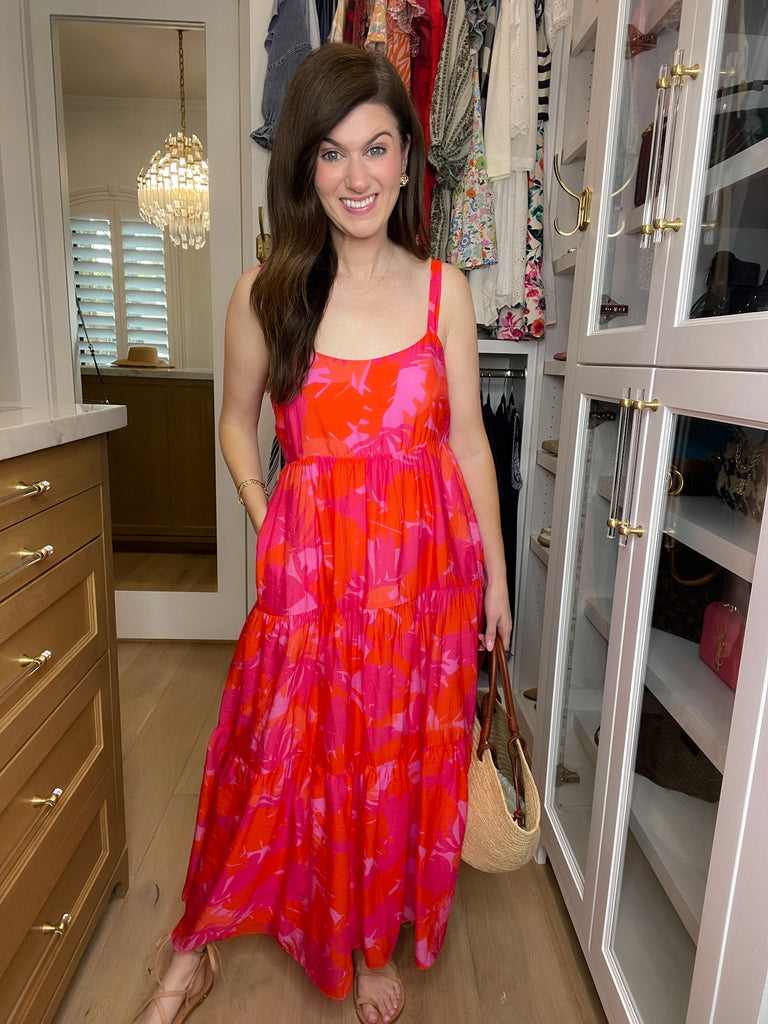 Tropical Glow Maxi Dress