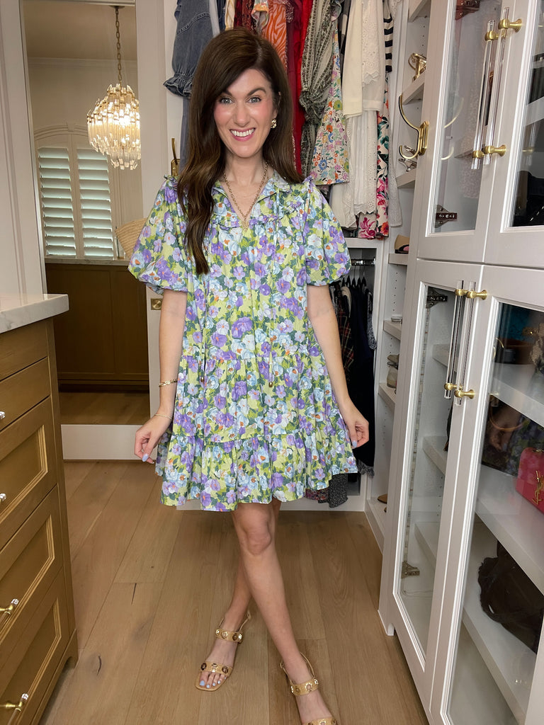 Wildflower Whimsy Dress in Lavender