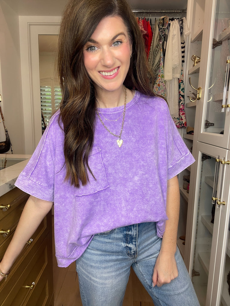 *BELLES & DOORBUSTER* Summer Spice Mineral Washed Tees *Final Sale*