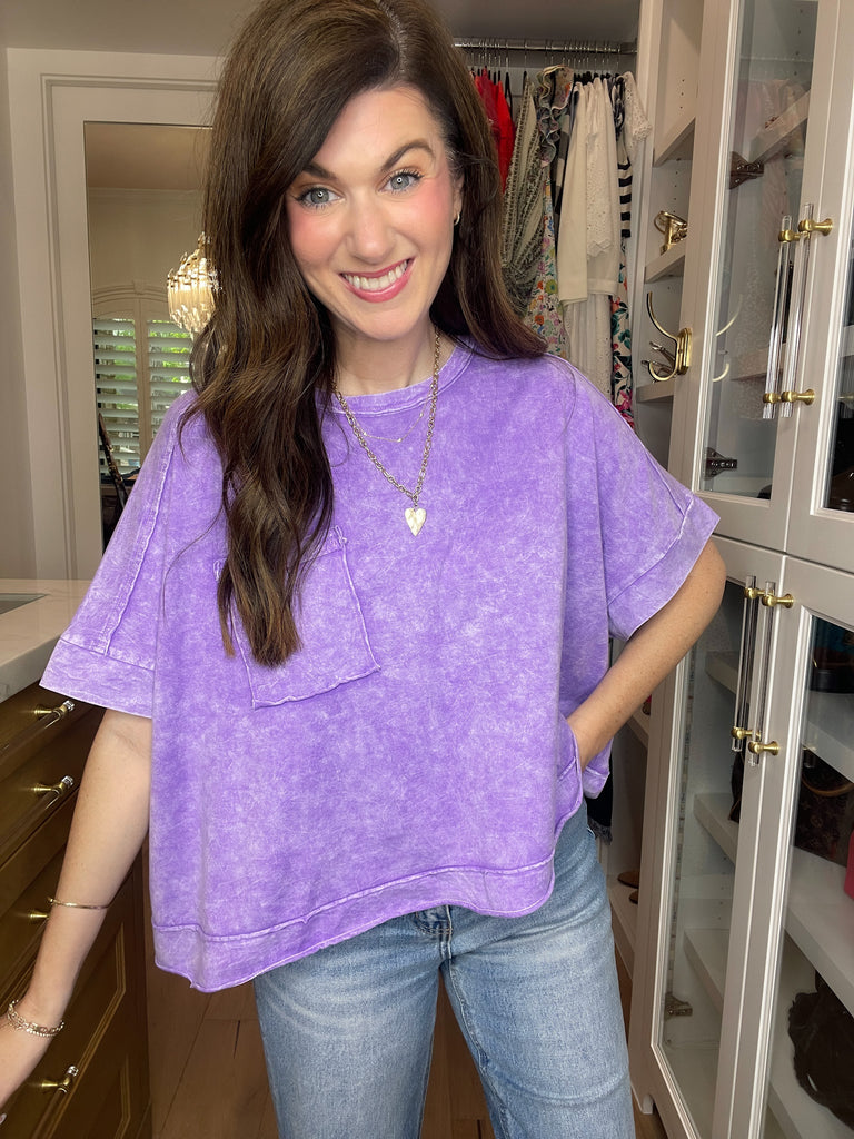 *BELLES & DOORBUSTER* Summer Spice Mineral Washed Tees *Final Sale*