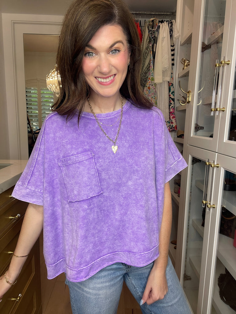 *BELLES & DOORBUSTER* Summer Spice Mineral Washed Tees *Final Sale*