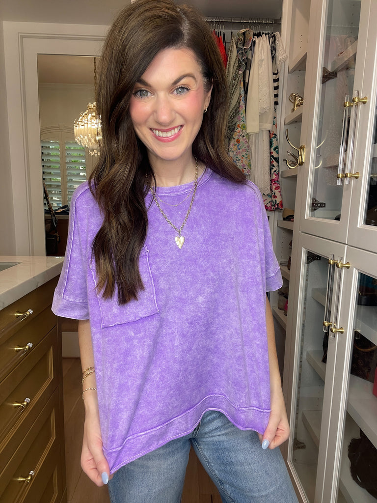 *BELLES & DOORBUSTER* Summer Spice Mineral Washed Tees *Final Sale*