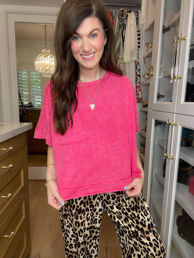 *BELLES & DOORBUSTER* Summer Spice Mineral Washed Tees *Final Sale*