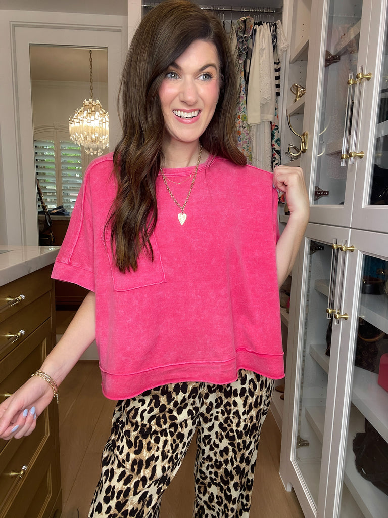 *BELLES & DOORBUSTER* Summer Spice Mineral Washed Tees *Final Sale*