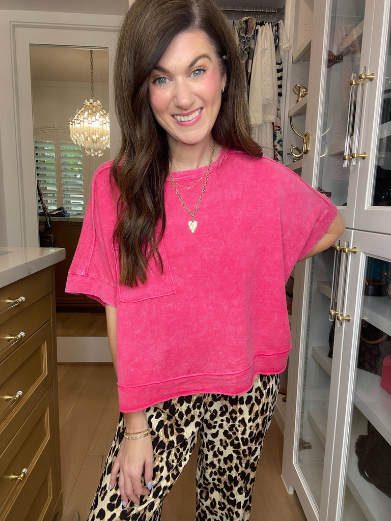 *BELLES & DOORBUSTER* Summer Spice Mineral Washed Tees *Final Sale*