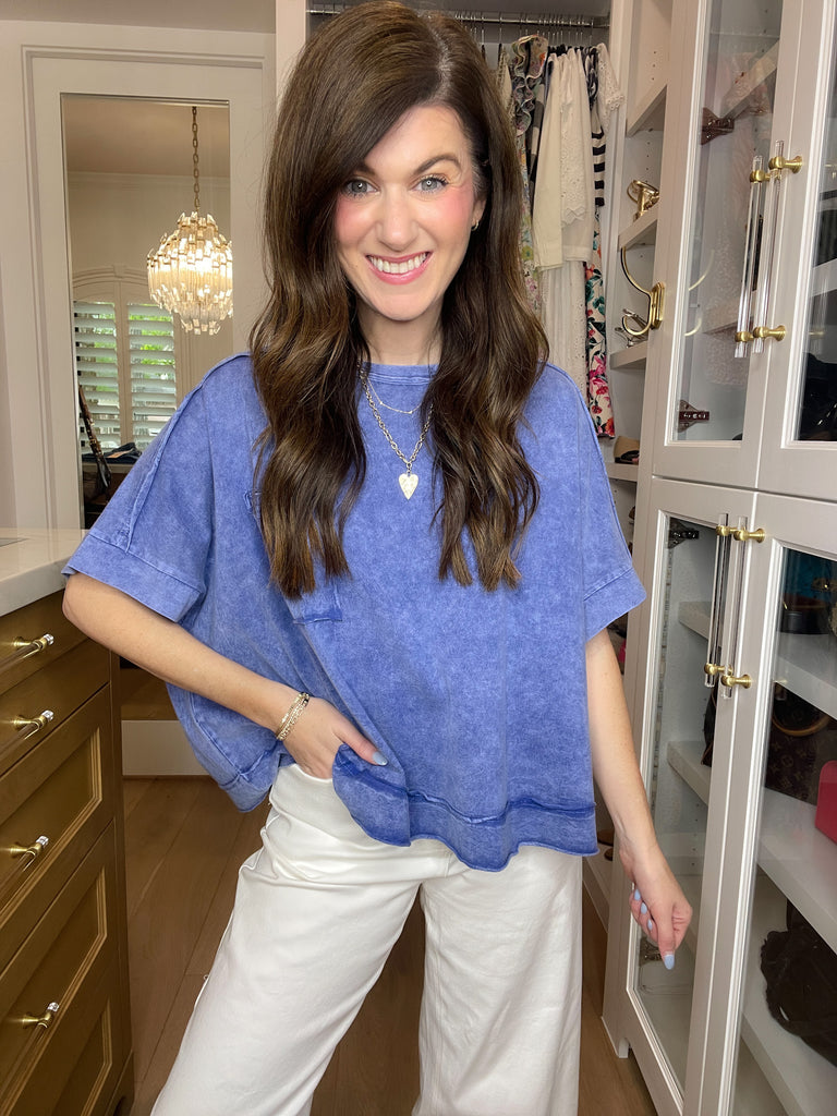 *BELLES & DOORBUSTER* Summer Spice Mineral Washed Tees *Final Sale*