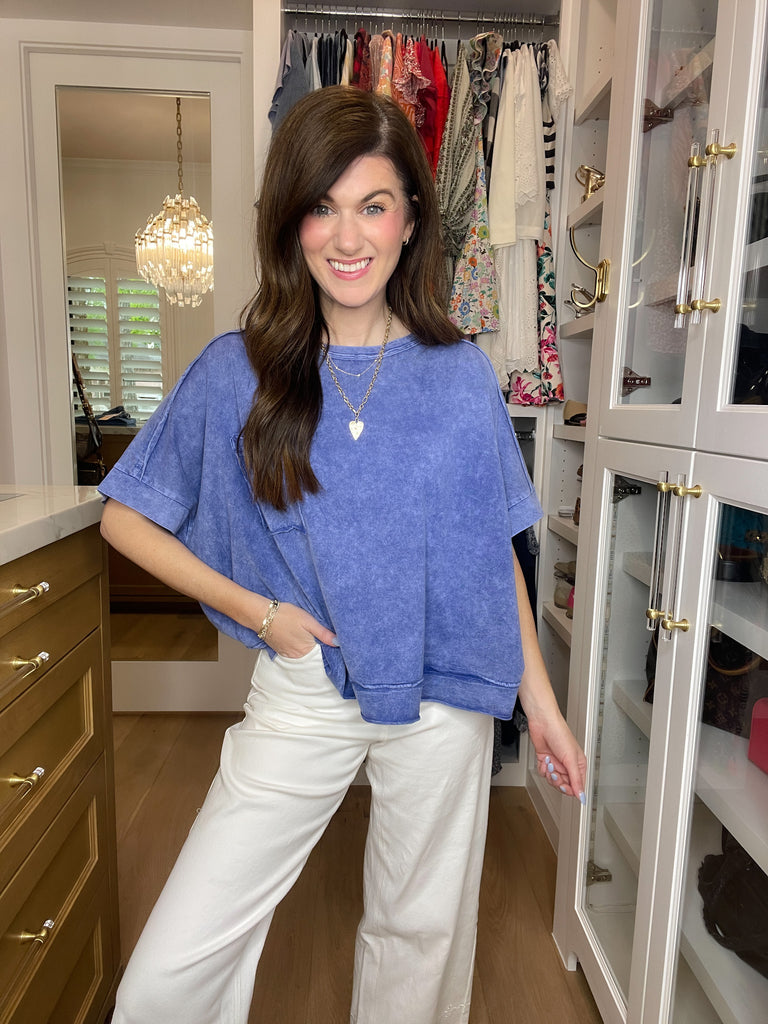 *BELLES & DOORBUSTER* Summer Spice Mineral Washed Tees *Final Sale*