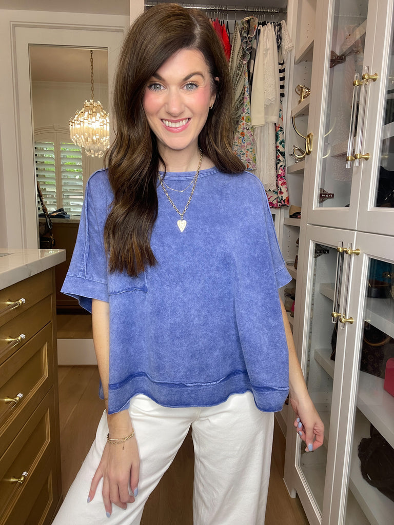 *BELLES & DOORBUSTER* Summer Spice Mineral Washed Tees *Final Sale*